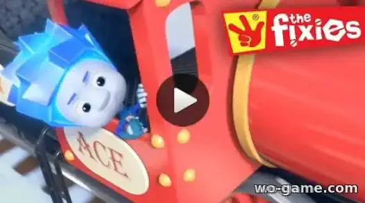 The Fixies in English Cartoon new series The Electric Train Ride watch online for children