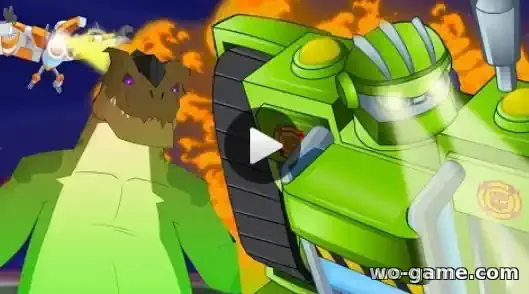 Трансформеры Боты Спасатели мультик 3 сезон 12 серия Атака Годзиллы смотреть онлайн все серии в качестве