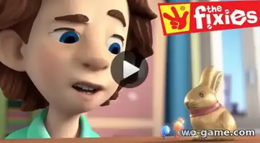The Fixies in English Cartoon new series The Chocolate Bunny watch online for their children