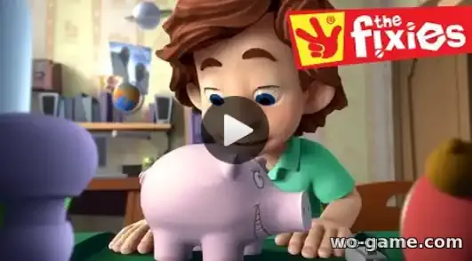 The Fixies in English Cartoon new series The Piggy Bank watch online for infants