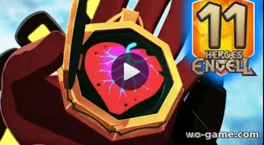 Heroes of Envell in English Cartoon new Episode 11 Secret settlement watch online for their children