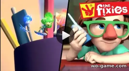 The Fixies in English Cartoon new episode Walkie Talkie watch online for their children