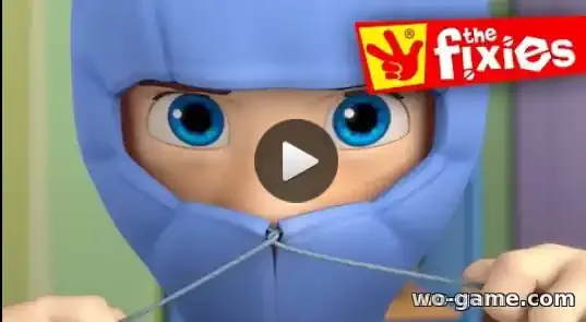 The Fixies in English Cartoon new Episode An Undercover Ninja watch online for children