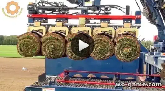 Как делают рулонные газоны видео смотреть онлайн в качестве