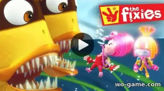 The Fixies in English Cartoon new episode Piranhas watch online for their children