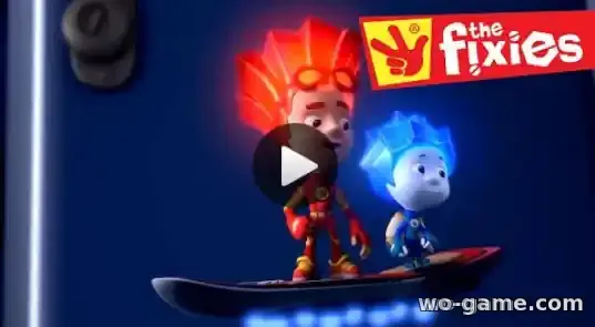 The Fixies in English Cartoon new episode Flying Skateboard watch online for children
