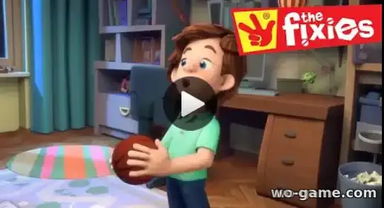 The Fixies in English Cartoon new episode Basketball Troubles watch online for children